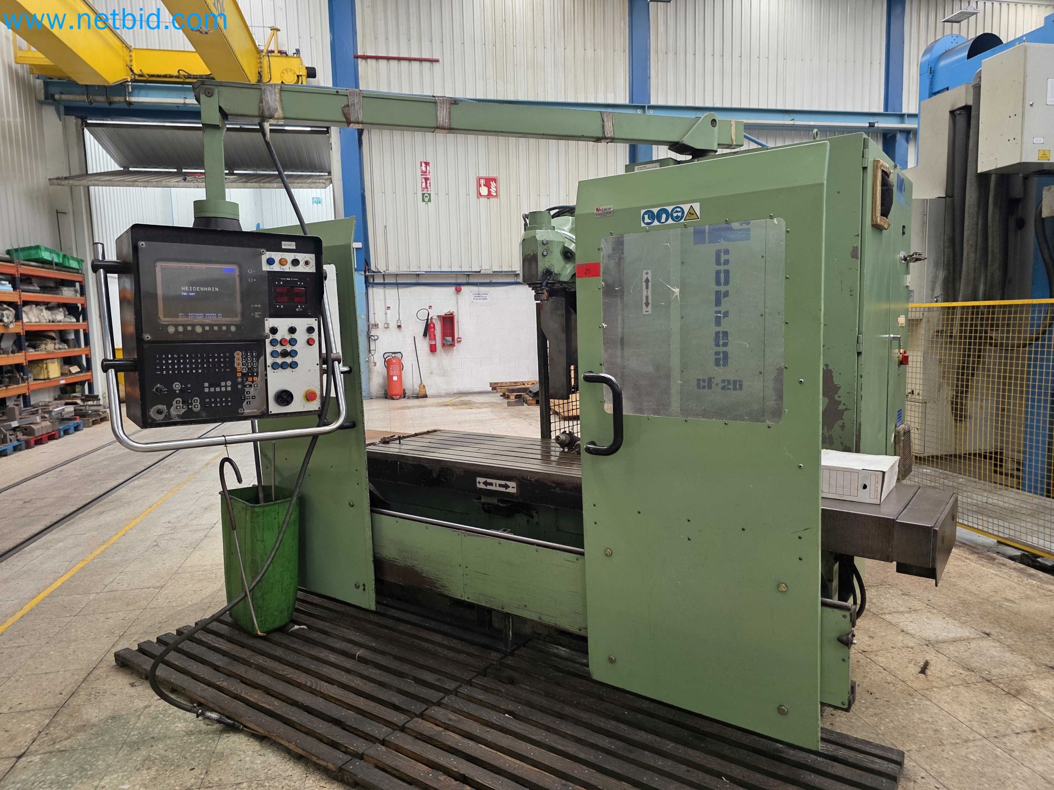 Bettfräsmaschine NICOLAS CORREA CF 20-20